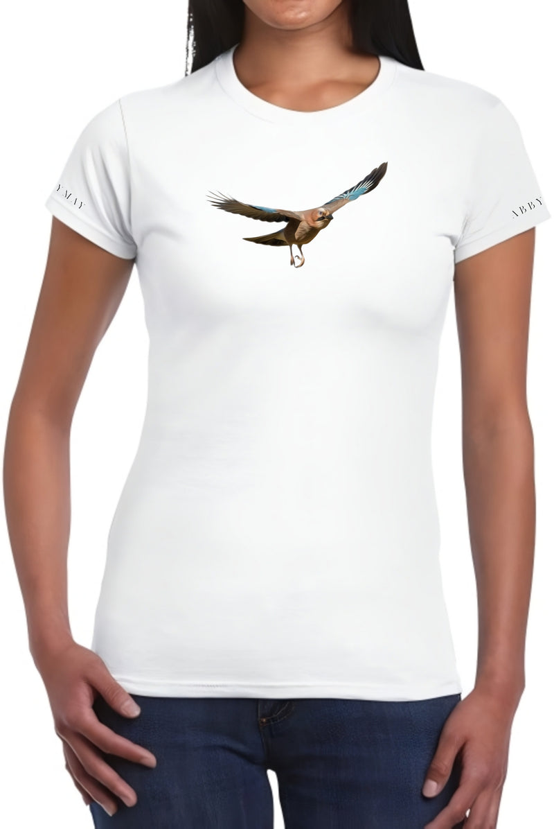 Jay in flight - Women's T-shirt