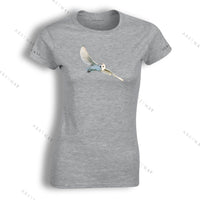 Barn Owl - Women's Nature inspired bird T-shirt